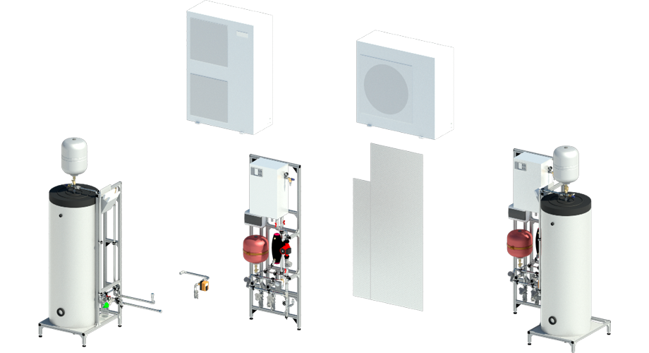 Конструктор блочно-модульной котельной HeatPumpBox-1 в Каменске-Шахтинском
